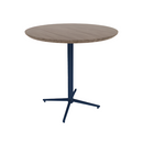 Vaux 36" Round Conference Table HPL Top with Knife Edge Glides 36"H