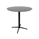 Vaux 36" Round Conference Table HPL Top with Knife Edge Glides 36"H