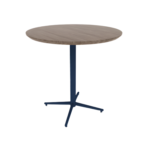 Vaux 36" Round Conference Table HPL Top with Knife Edge Glides 36"H
