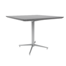 Vaux 36" Rounded Square Cafe Table HPL Top with Knife Edge Glides 30"H