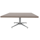 Vaux 36" Square Occassional Table HPL Top with Square Edge Glides 16"H