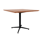 Vaux 36" Square Cafe Table HPL Top with Knife Edge Glides 30"H