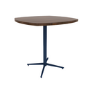 Vaux 36" Squircle Conference Table HPL Top with Square Edge Glides 36"H