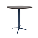 Vaux 36" Squircle Bar Table HPL Top with Square Edge Glides 42"H