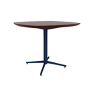 Vaux 36" Squircle Cafe Table HPL Top with Knife Edge Glides 30"H