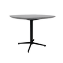 Vaux 36" Squircle Cafe Table HPL Top with Knife Edge Glides 30"H