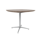 Vaux 36" Squircle Cafe Table HPL Top with Knife Edge Glides 30"H