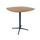 Vaux 36" Squircle Conference Table HPL Top with Knife Edge Glides 36"H