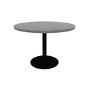 Proof 42" Dia Round Pedestal Cafe Table with Cast Iron Round Base HPL Top