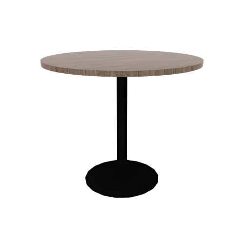 Proof 42" Round Pedestal Counter Table with Round Base HPL Top