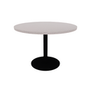 Proof 42" Dia Round Pedestal Cafe Table with Round Steel Base HPL Top