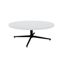 Vaux 42" Round Occassional Table HPL Top with Square Edge Glides 16"H