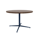 Vaux 42" Round Cafe Table HPL Top with Square Edge Glides 30"H
