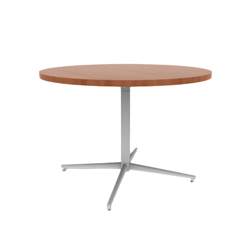 Vaux 42" Round Cafe Table HPL Top with Square Edge Glides 30"H