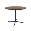 Vaux 42" Round Conference Table HPL Top with Square Edge Glides 36"H