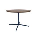 Vaux 42" Round Cafe Table HPL Top with Knife Edge Glides 30"H