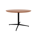 Vaux 42" Round Cafe Table HPL Top with Knife Edge Glides 30"H