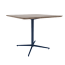 Vaux 42" Rounded Square Conference Table HPL Top with Knife Edge Glides 36"H