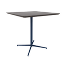 Vaux 42" Rounded Square Bar Table HPL Top with Knife Edge Glides 42"H
