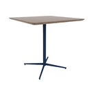 Vaux 42" Rounded Square Bar Table HPL Top with Knife Edge Glides 42"H