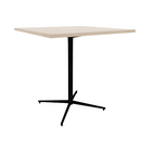 Vaux 42" Square Bar Table HPL Top with Square Edge Glides 42"H