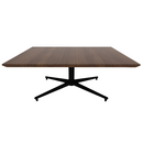 Vaux 42" Square Occassional Table HPL Top with Knife Edge Glides 16"H
