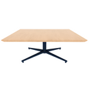 Vaux 42" Square Occassional Table HPL Top with Knife Edge Glides 16"H