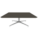 Vaux 42" Square Occassional Table HPL Top with Knife Edge Glides 16"H