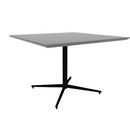 Vaux 42" Square Cafe Table HPL Top with Knife Edge Glides 30"H