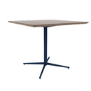 Vaux 42" Square Conference Table HPL Top with Knife Edge Glides 36"H