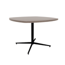 Vaux 42" Squircle Cafe Table HPL Top with Square Edge Glides 30"H
