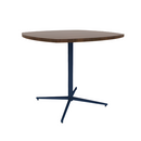 Vaux 42" Squircle Conference Table HPL Top with Square Edge Glides 36"H