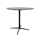 Vaux 42" Squircle Bar Table HPL Top with Square Edge Glides 42"H