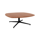 Vaux 42" Squircle Occassional Table HPL Top with Knife Edge Glides 16"H