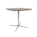 Vaux 42" Squircle Conference Table HPL Top with Knife Edge Glides 36"H