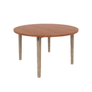 Voodoo 48" Round Cafe Table HPL Top with Matching 3MM PVC Square Edge