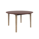 Voodoo 48" Round Cafe Table HPL Top with Matching 3MM PVC Knife Edge