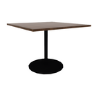 Proof 48" Square Pedestal Counter Table with  Round Base HPL Top