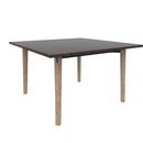Voodoo 48" Square Cafe Table HPL Top with Matching 3MM PVC Square Edge