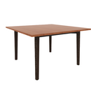 Voodoo 48" Square Cafe Table HPL Top with Matching 3MM PVC Square Edge