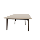 Voodoo 60" x 108" Ping Pong Rectangle Rounded Corners Table HPL Top with Matching 3MM PVC Knife Edge