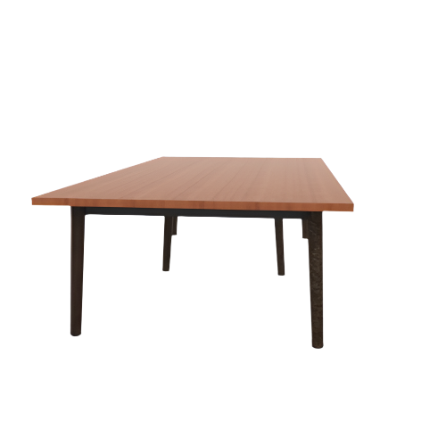 Voodoo 60" x 108" Ping Pong Rectangle Table HPL Top with Matching 3MM PVC Square Edge