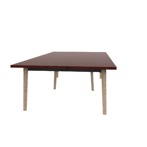 Voodoo 60" x 108" Ping Pong Rectangle Table HPL Top with Matching 3MM PVC Square Edge