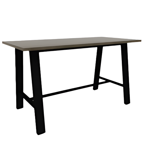 72"W x 36"D x 41"H Midtown Heavy Duty Standing Height Conference Table