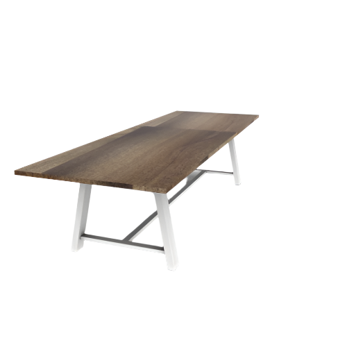 120"W x 42"D x 29"H Midtown Heavy Duty Wood Top Collaborative Table