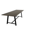 120"W x 42"D x 36"H Midtown Heavy Duty Wood Top Collaborative Table