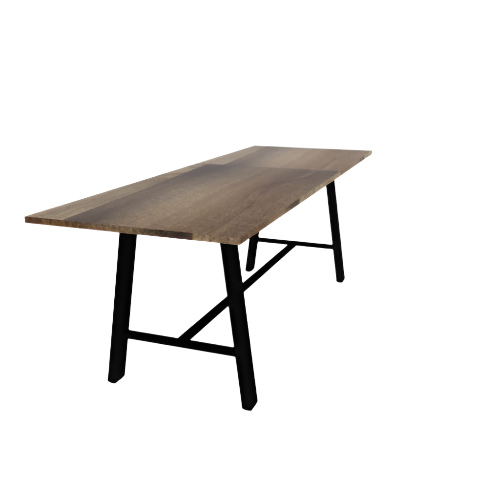 120"W x 42"D x 41"H Midtown Heavy Duty Wood Top Collaborative Table