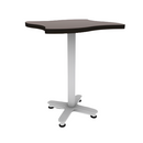 Proof 30" Wave Pedestal Counter Table with Arched Base HPL Top