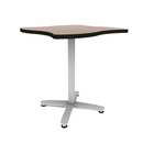 Proof 36" Wave Pedestal Counter Table with Arched Base HPL Top