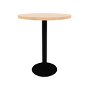 Proof 30" Round Pedestal Counter Table with Round Base TFL Top